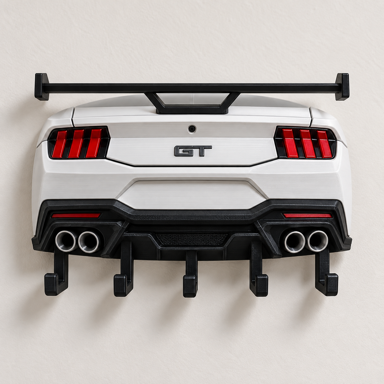 Mustang GT 2024 3D Car Key Holder Rear View